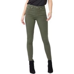 Paige Jeans Denim Hoxton Ankle Sierra Green Size 24 Skinny 2016 Jeans